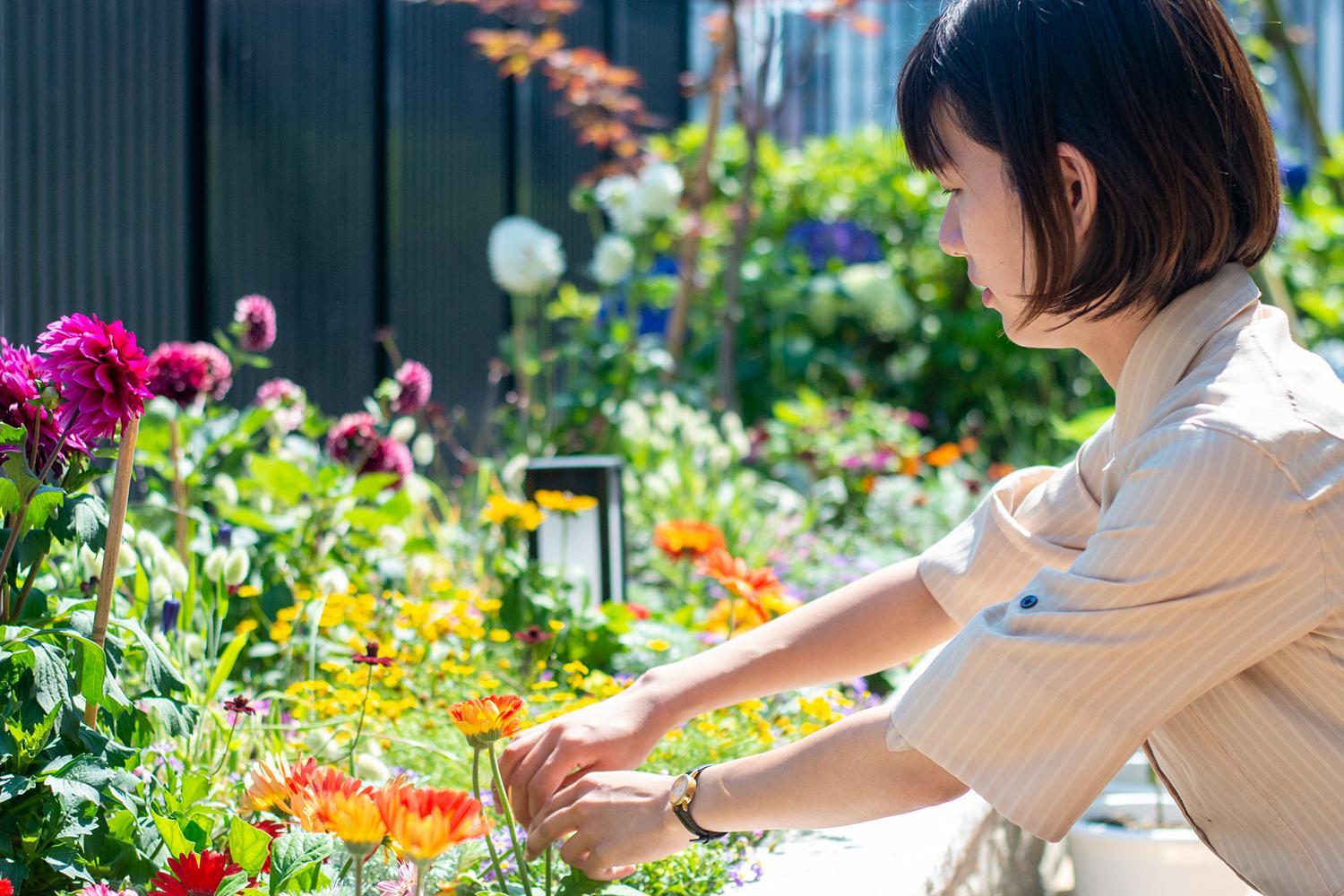 ガーデナー 介護施設のお花管理 東京都西久保1 24 13 Jr中央 総武線 三鷹 花屋さんのアルバイト 社員の求人情報 花job