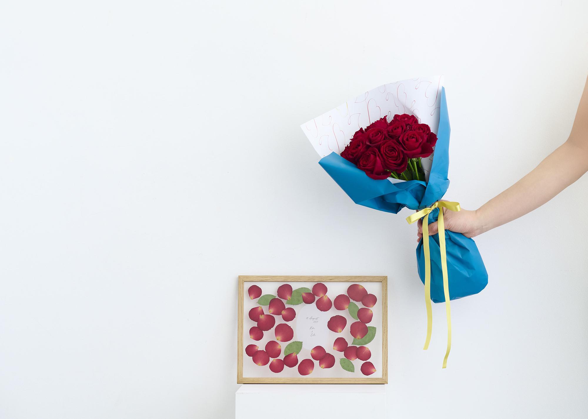 押し花　完成品