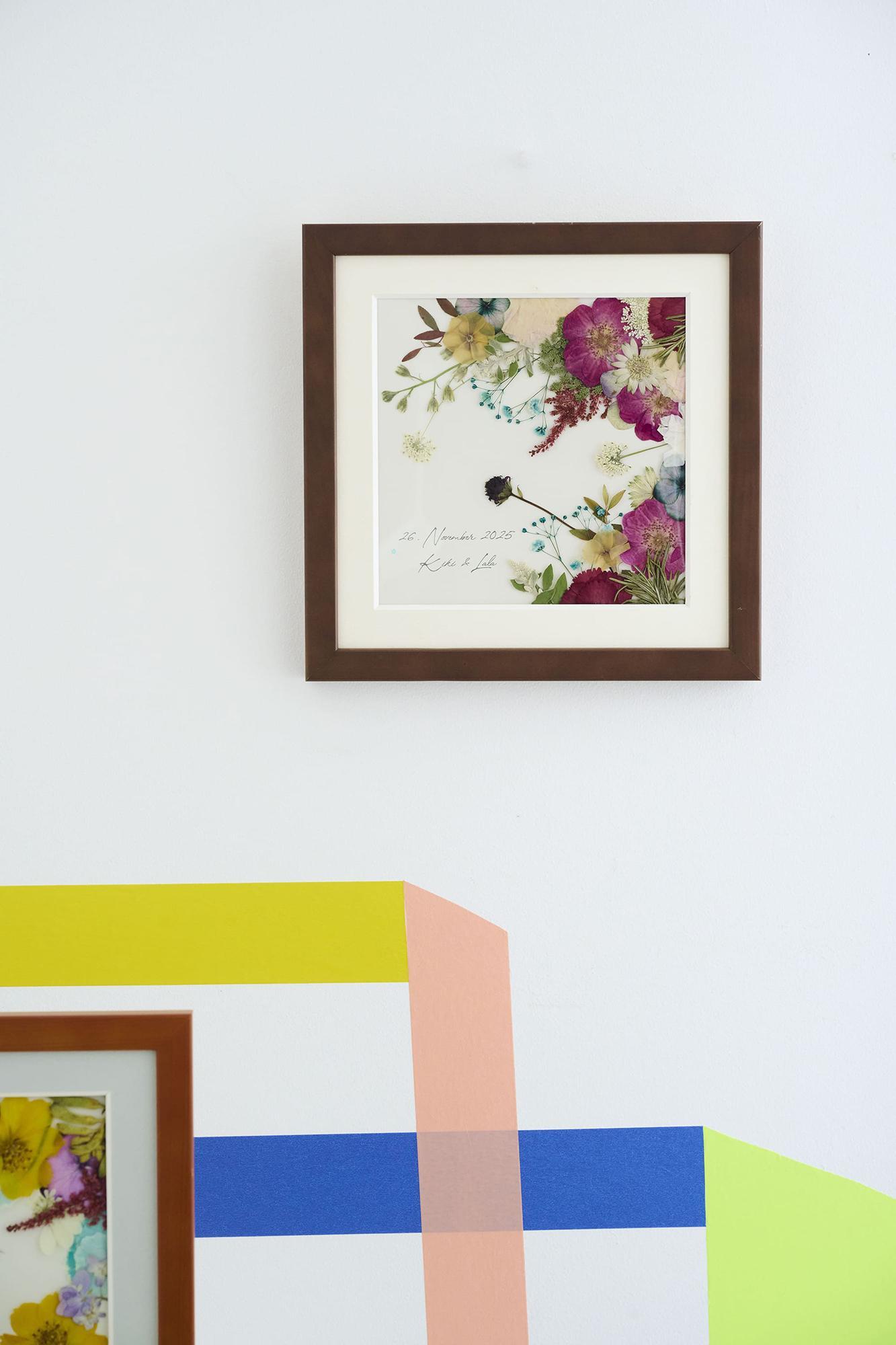 押し花　完成品