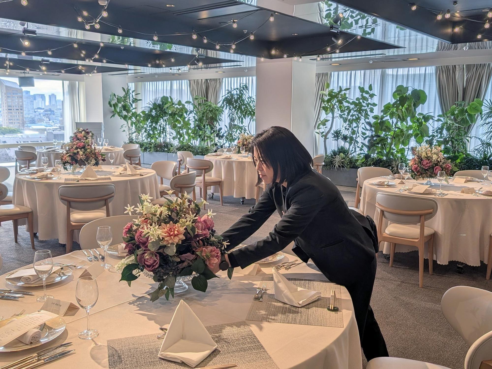 ＜ホテルのブライダルフローリスト＞ 経験者優遇いたします